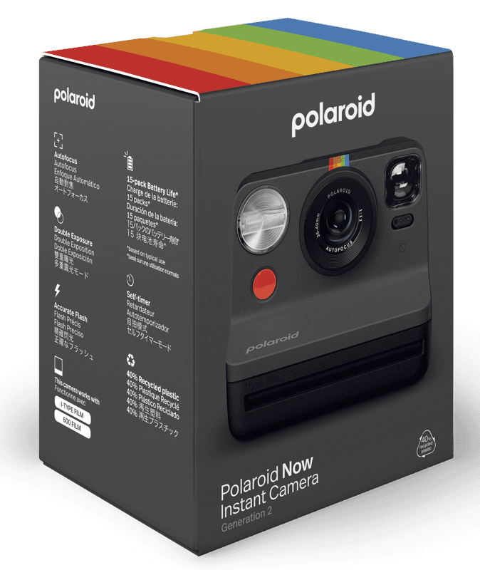 Bilde av Polaroid Now Gen 2 Black