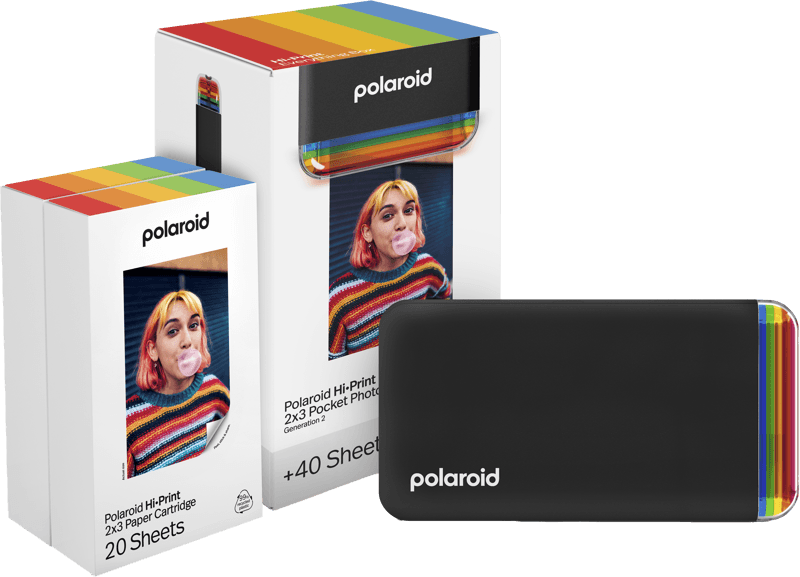 Bilde av Polaroid Hi-Print Gen 2 E-box Black