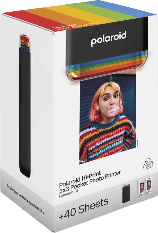 Bilde av Polaroid Hi-Print Gen 2 E-box Black