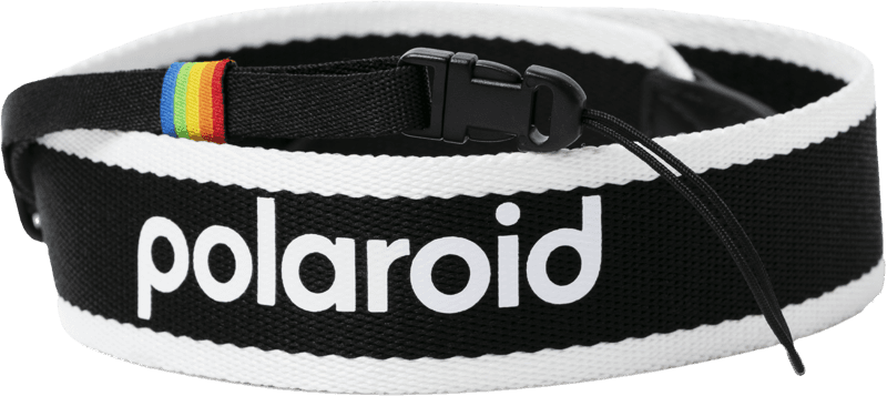 Bilde av Polaroid Camera Strap Flat Black & White