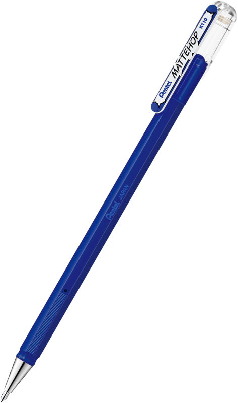 Bilde av Pentel Mattehop Gel Roller Set – Levende Farger med Matt Finish, 7-Pack