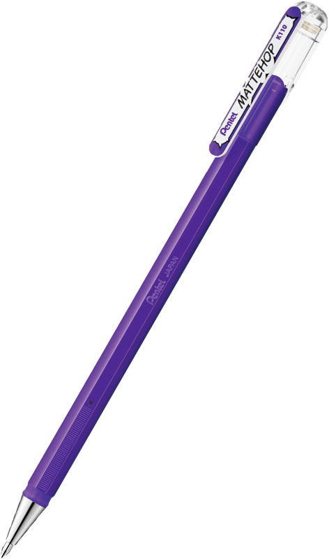 Bilde av Pentel Mattehop Gel Roller Set – Levende Farger med Matt Finish, 7-Pack