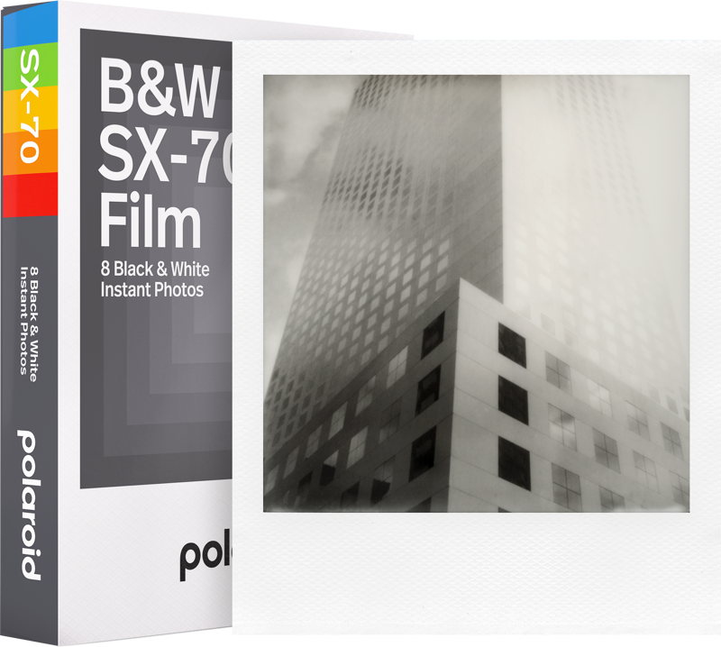 Bilde av Polaroid Svart&Hvitt Film for SX-70